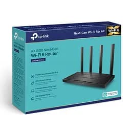 Роутер стандарту Wi-Fi 6 - бездротовий маршрутизатор TP-Link Archer AX12 AX1500 - мініатюра 4