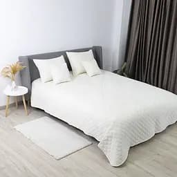 Покривало ТЕП Velour 240х260 см молочне (4-00518_22469) - мініатюра 9