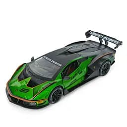 Дитяча інерційна машинка AP-2036 (Green) двері відчиняються, світло та звук, 1:24, 23 см АвтоСвіт