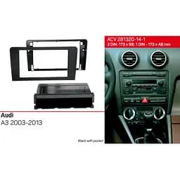 Перехідна рамка Audi A3 ACV 281320-14-1 - мініатюра 4
