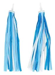 Ленты в руль детского велосипеда / самоката атласные голубые (G00010531)