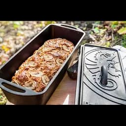 Казан-жарівня чавунна Petromax Loaf Pan with Lid 2.4 л (1017-k4) - мініатюра 2
