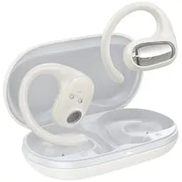 Беспроводные TWS наушники Hoco EA4 открытые, BT5.3, 60mAh, 500mAh, 6h milky white