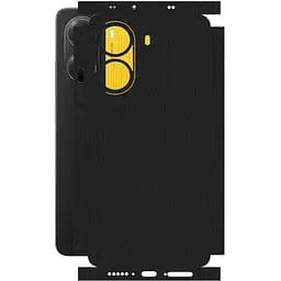 Защитная пленка StatusSKIN для Xiaomi Poco X7 Pro Корпус Винил Матрикс черный