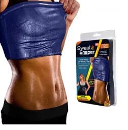 Майка жіноча Топік для схуднення Sweat Shaper M/L Чорний - мініатюра 3