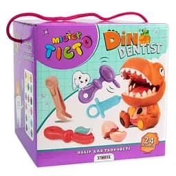 Набір для творчості Strateg Містер тісто Dino Dentist (41020) 