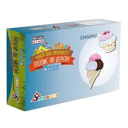 Набір дитячої творчості Розпис по дереву "Магніти-солодощі" Умняшка РД-008