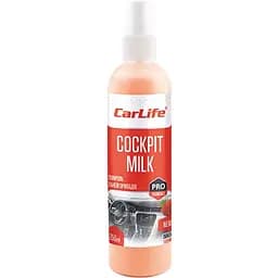 Поліроль-молочко для панелі приладів Carlife Cockpit Milk Полуниця 250 мл (CF038)