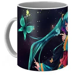 Кружка GeekLand Вокалоїди Vocaloid Хацуне Міку Hatsune Miku Лука і Міку VC 02.03 - мініатюра 3
