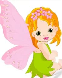 Набор для росписи по номерам Маленькая фея, Strateg, 30x40 см, SS6683