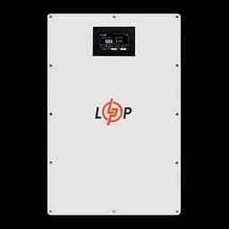 Акумулятор LP LiFePO4 51,2V - 100 Ah (5120Wh) (BMS 100A/50А) метал LCD Smart RS485/CAN JK настінний