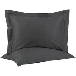Наволочки Lotus Home Dakota Modern сатин антрацит 50х70 см, 2 шт. (SVT-2000022351478)
