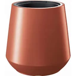 Горщик для квітів Prosperplast Heos з вкладишем 439 мм мідний (88932-7598)