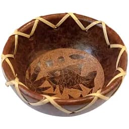 Блюдо теракотове Риба d-10 см h-5 см