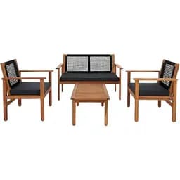 Комплект садових меблів Di Volio Marata чорний