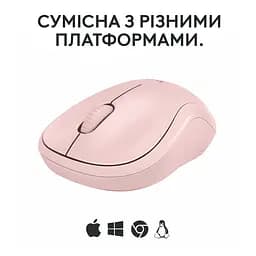 Комп'ютерна миша Logitech M240 Silent Bluetooth Rose teh0023044 - мініатюра 6