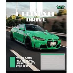 Набір зошитів Yes Ultimate drive 18 аркушів у клітинку 25 шт. (768784) - мініатюра 4