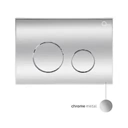 Набір Q-tap інсталяція 3 в 1 Nest QT0133M425 з панеллю змиву круглою QT0111M11112CRM + унітаз з сидінням Swan QT16335178W - мініатюра 4