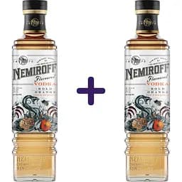 Набор: настойка Nemiroff Bold Orange 40% 0.5 л x 2 шт.