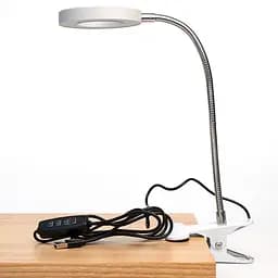 Фітолампа світлодіодна метал 24 лампочки USB червона/блакитна (721053)