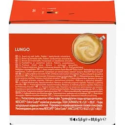 Кава в капсулах NESCAFE  Dolce Gusto Lungo 89.6 г - мініатюра 2