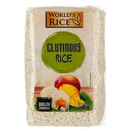 Рис клейкий World's Rice 500 г