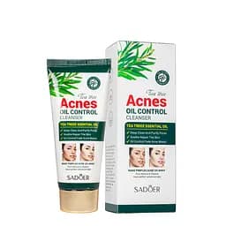 Пенка для умывания от акне и прыщей Sadoer Tea Tree Acnes Oil Control с экстрактом чайного дерева 100 г