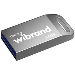 USB флеш накопитель Wibrand 64GB Ant Silver USB 3.2 Gen 1 (USB 3.0) (WI3.2/AN64M4S)