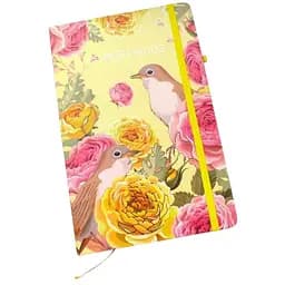 Блокнот на гумці Malevaro Birdie дизайн 2 А5 13.6×20.8 см тверда обкладинка 80 аркушів (762404ML-2)