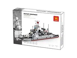 Конструктор Wange військовий корабель Type 052D Destroyer  дитячий конструктор, есмінець, 376 деталей - мініатюра 2