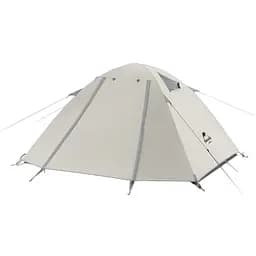 Палатка Naturehike P-Series CNK2300ZP028 четырехместный светлый серый