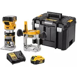 Фрезер аккумуляторный DeWalt с АКБ и ЗУ DCW604P2