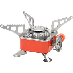 Газовая туристическая горелка газовая плитка Yanchuan YC-201 с чехлом и с пьезоподжигом