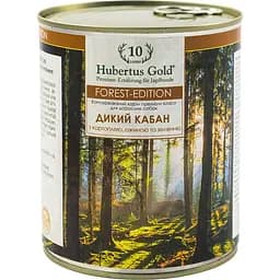 Влажный корм для собак Hubertus Gold Forest Edition Дикий кабан 800 г (4050001115452)