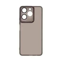 Защитный чехол для Realme Note 70 4G, Shade, черный, TPU+PC, матовый, защита всего корпуса, панель-накладка, противоударный, с большими бортами, амортизирует удары при падениях, ArmorStandart (ARM88826)