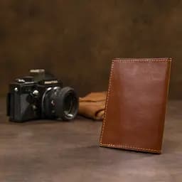 Шкіряна обкладинка для документів GRANDE PELLE 10х13,5х1 см acs0018501 - мініатюра 7