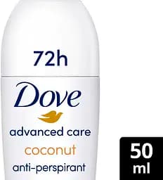 Антиперспірант Dove Advanced Care Coconut scent 72h кульковий 50 мл - мініатюра 3
