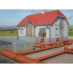 Коліно для зовнішньої каналізації Pestan KGB ⌀ 160 мм 87,5º Помаранчевий 30412 - мініатюра 2