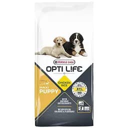 сухий корм для цуценят великих порід Versele-Laga Opti Life Puppy Maxi з куркою 12.5 кг (5410340311516)