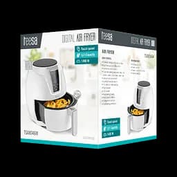 Аэрогриль Аэрофритюрница TEESA DIGITAL AIR FRYER 3,2L WHITE - мініатюра 5