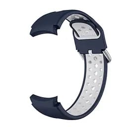 Ремінець для Samsung Galaxy Watch 4 Classic 46mm - синьо-білий ширина кріплення 20мм силікон перфорація розмір L Watchbands Uniq (WB00S4GALAXYUNIQ5CLASSIC446) - мініатюра 4