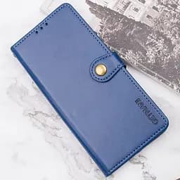 Шкіряний чохол-книжка GETMAN Gallant (PU) для Samsung Galaxy A26 5G Синій - мініатюра 5