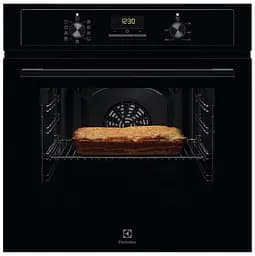 Electrolux Духовий шафа електричний, 65л, A, дисплей, конвекція, телескопічні напрямні, чорний