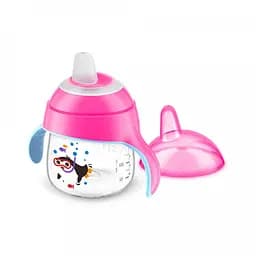 Чашка-непроливайка Philips Avent, з носиком, рожевий, 200 мл (SCF746/03)