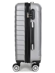 Валіза маленька S ABS-пластик Madisson Snowball 03403 58х38х23см 35 л Срібна - мініатюра 5