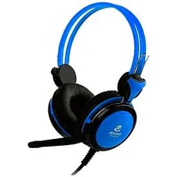 Дротові ігрові навушники Jeqang JH-819, 2м, 3.5мм Синій