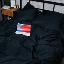 Набір наволочок Moon&Star Satin Premium Black Velvet 40х60 см 2 шт - мініатюра 3
