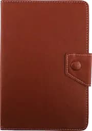 Чехол-книжка TOTO Book Cover button Universal 7" Brown