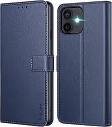 Чехол Ganbary для iPhone 12 / iPhone 12 Pro, [Чехол из искусственной кожи премиум-класса] [Флип-чехол] [Карман для кошелька