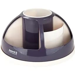 Підставка-органайзер для канцелярських приладів Axent Duoton 11 відділень 17x17x12 см сливова 2204-11-A